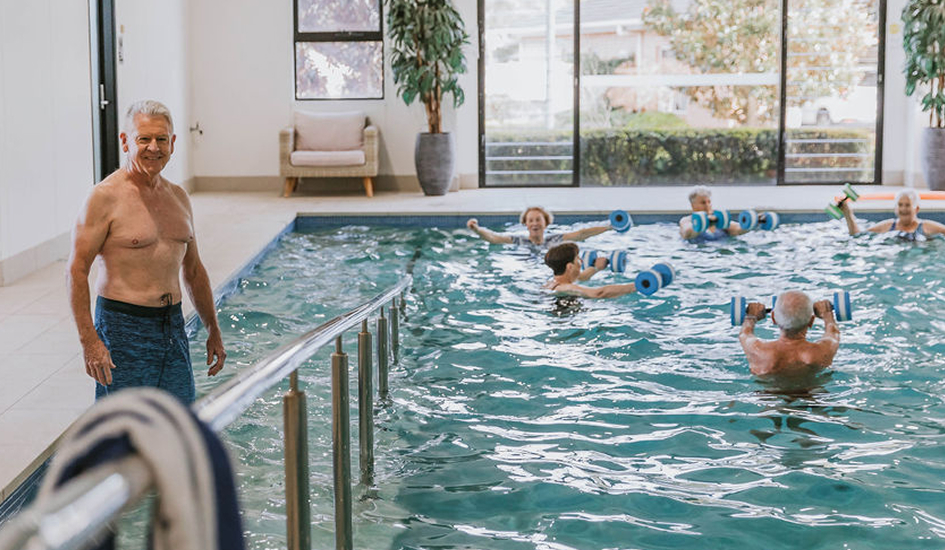 Pool and community activities